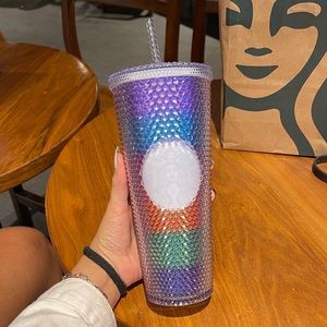 LAST ONE- Rainbow Starbucks cup